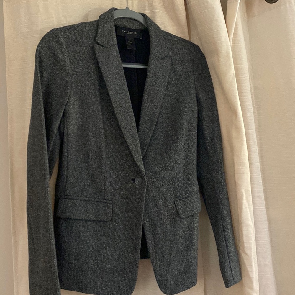 Ann Taylor Factory stretch Blazer